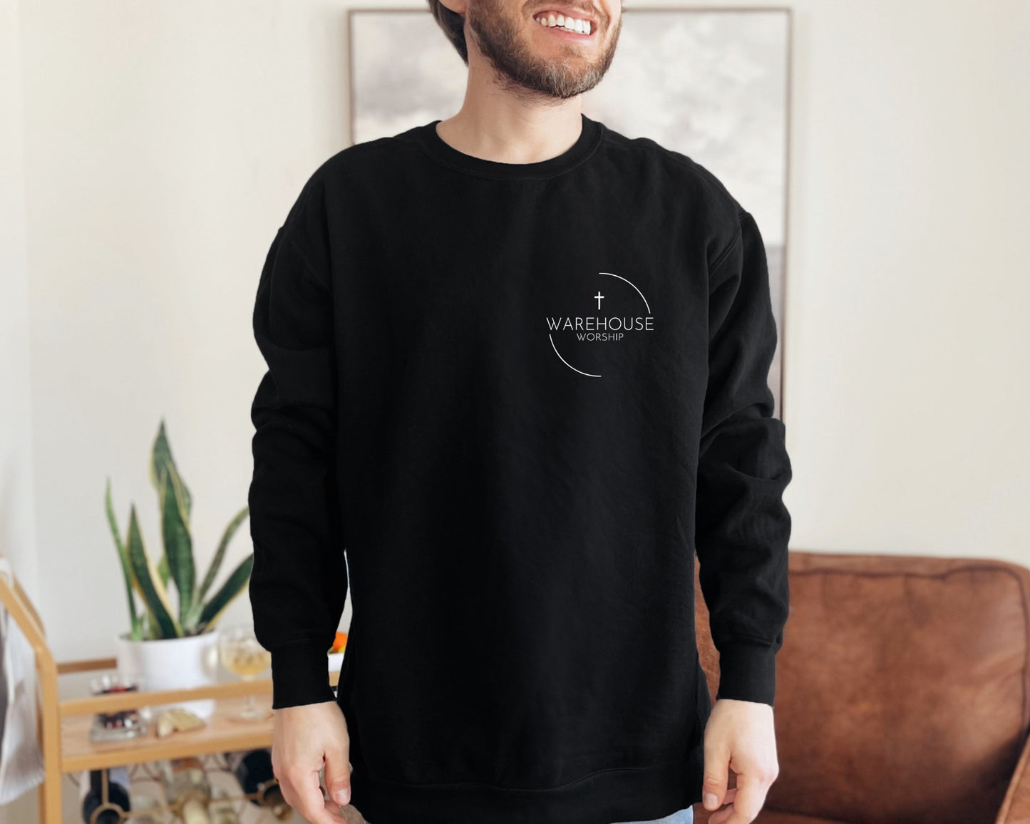 Warehouse Worship Crewneck