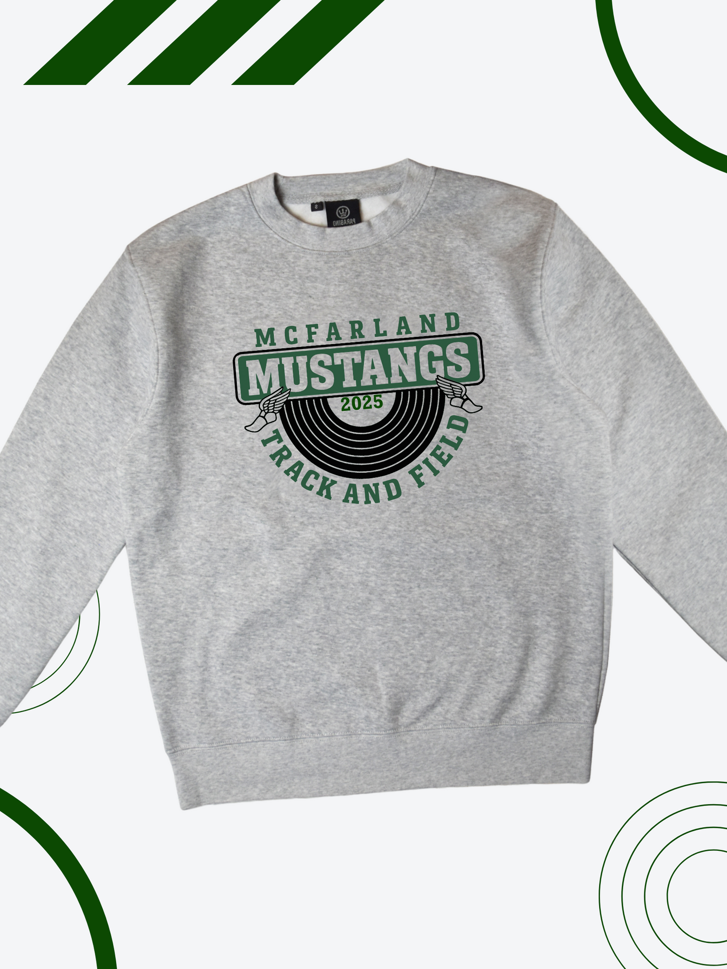 McFarland Mustangs Track & Field 2025 Sweatshirt