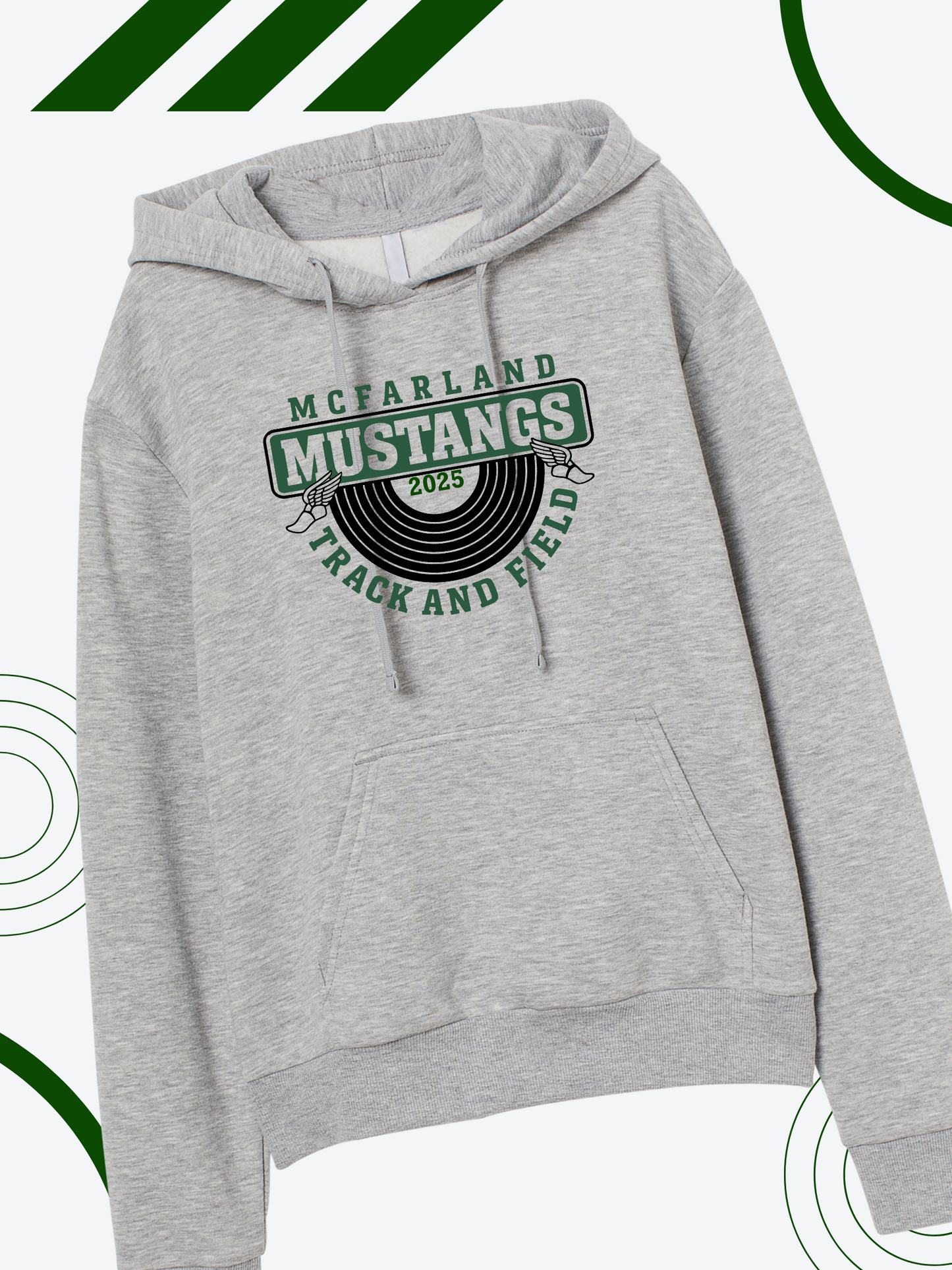 McFarland Mustangs Track & Field 2025 Hoodie