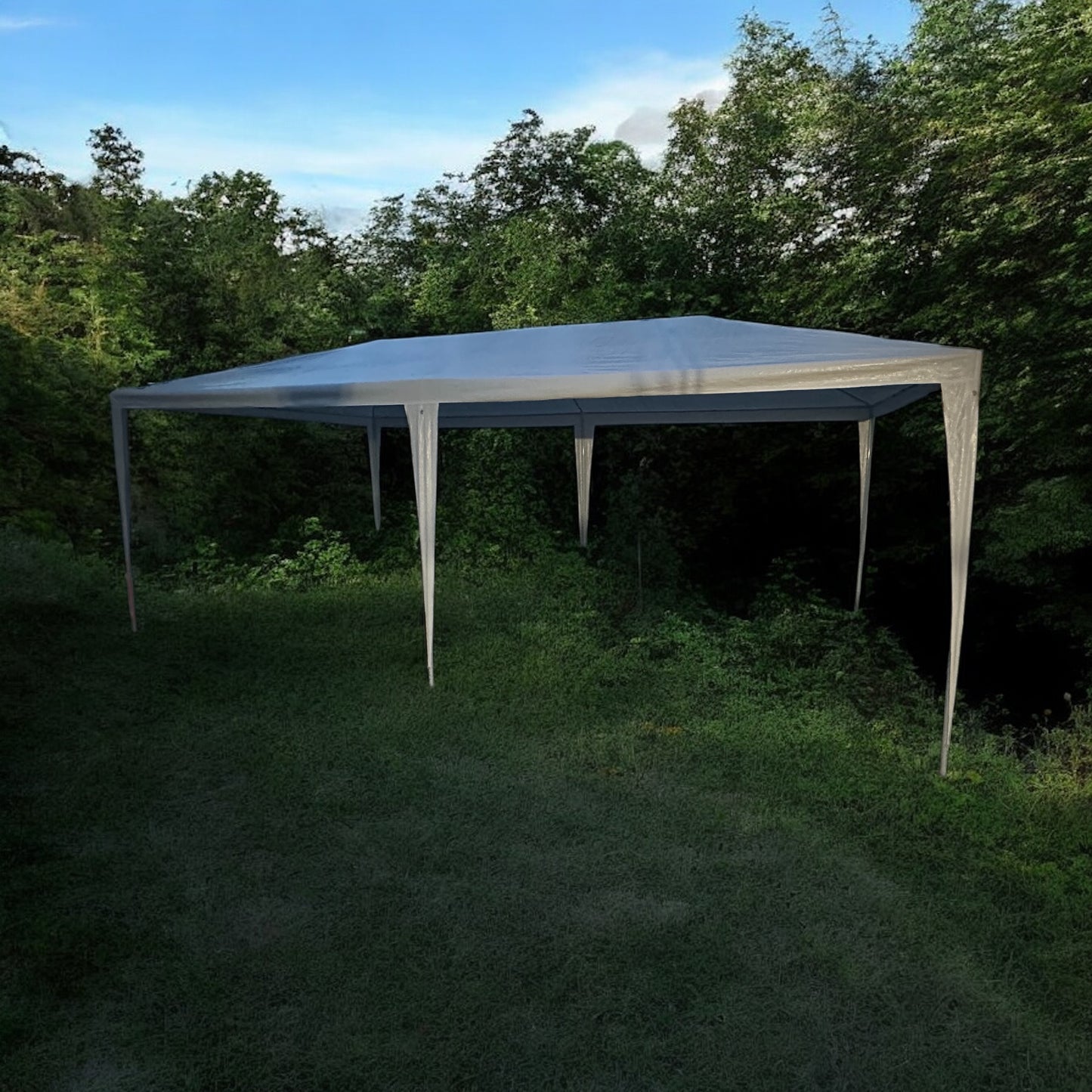 10x20 White Party Pole Tent Rental