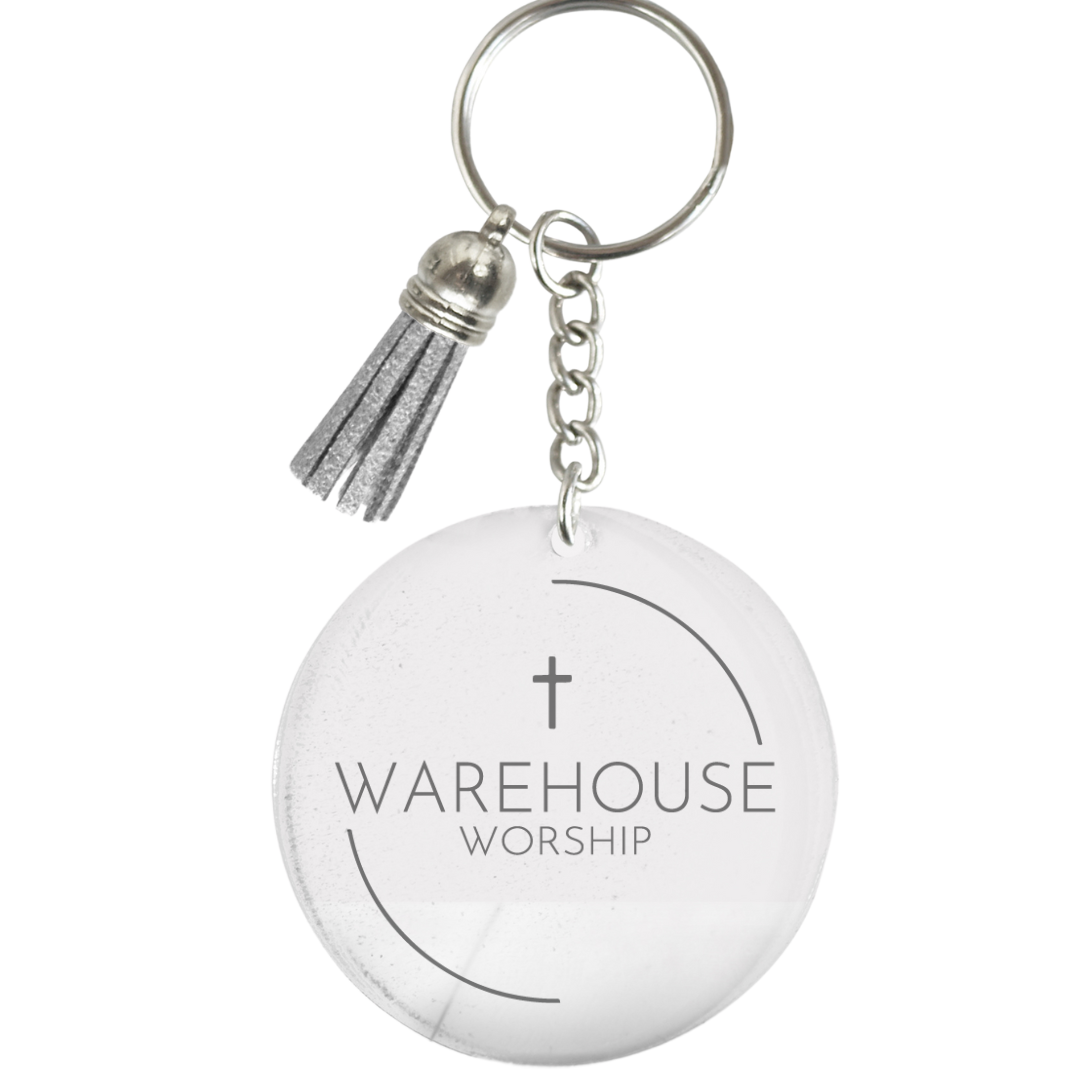 Charming Simplicity: Acrylic Keychain