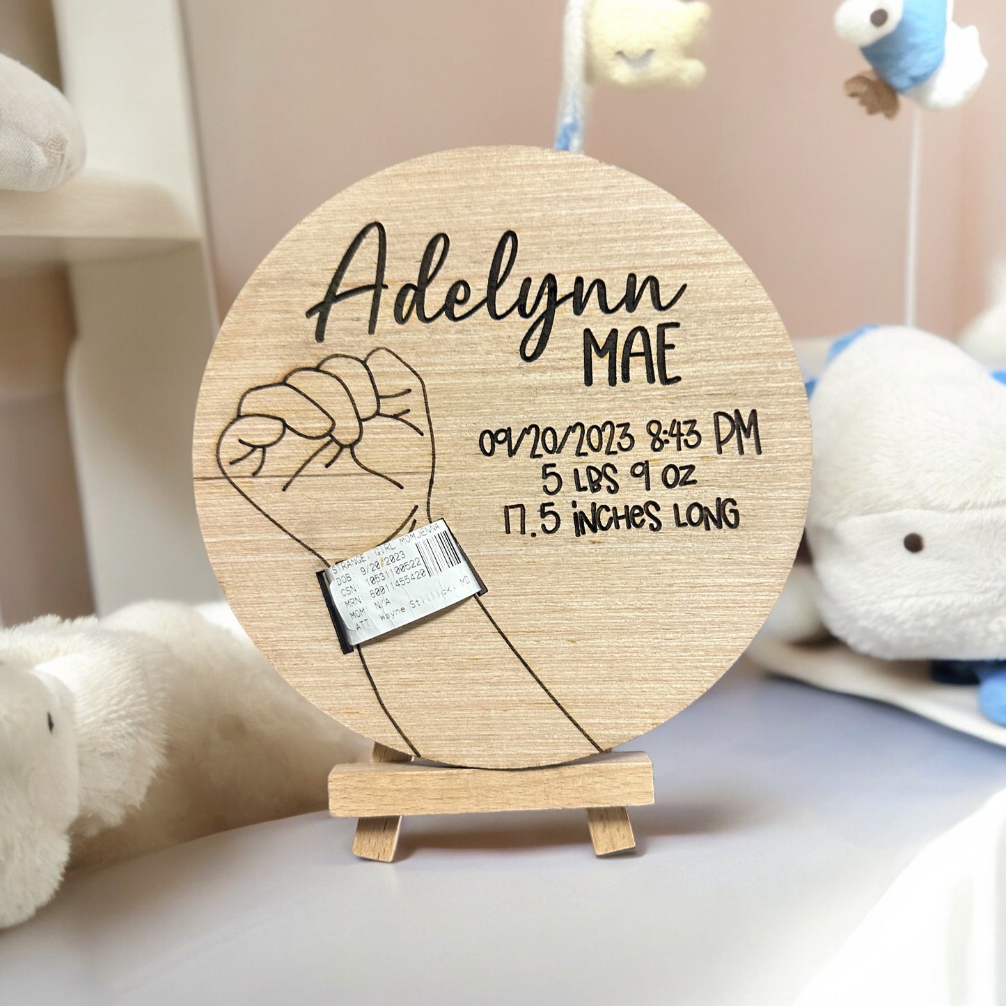 My First Band Keepsake Holder