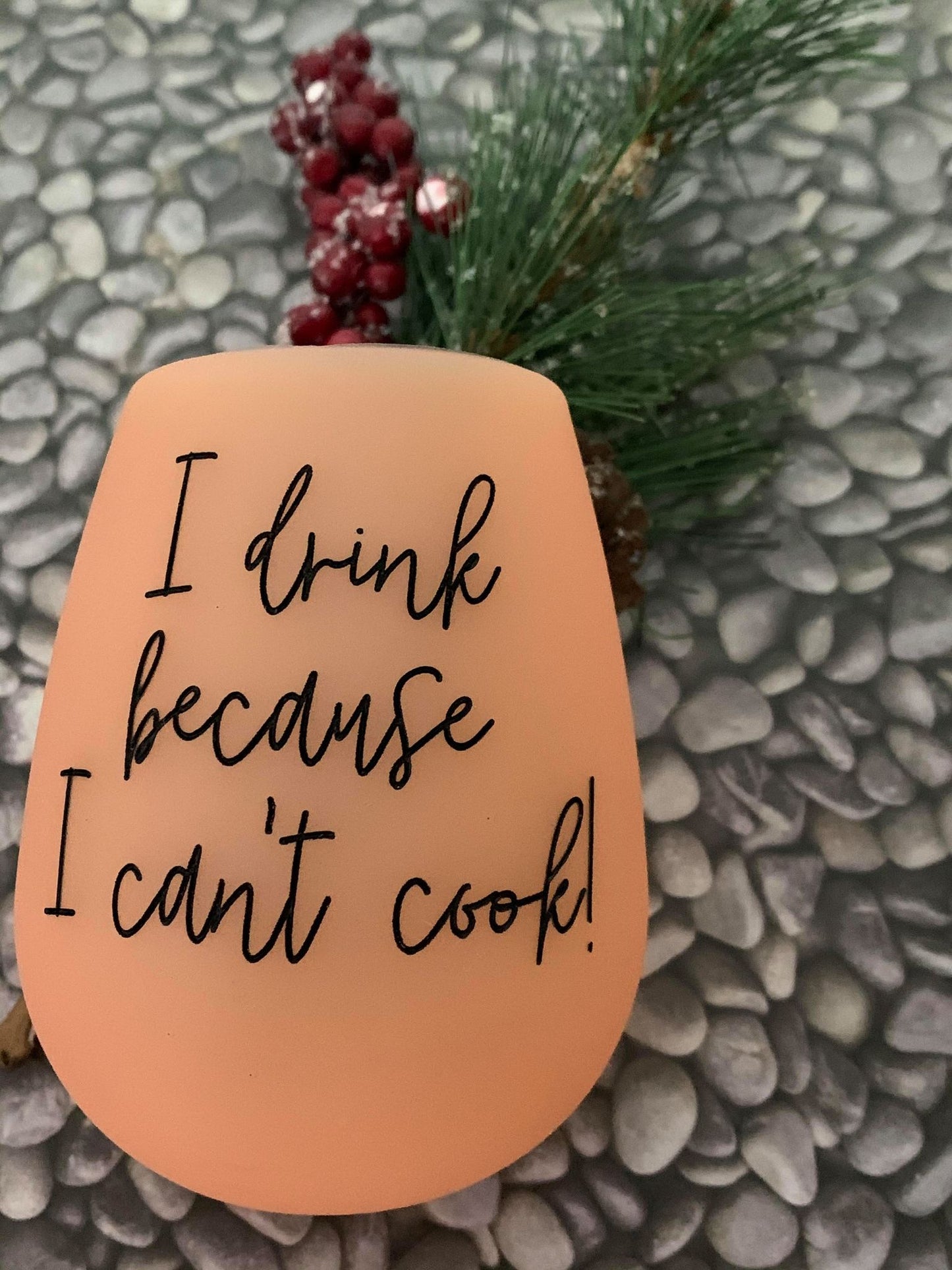 Personalized Silicone Wine Glass