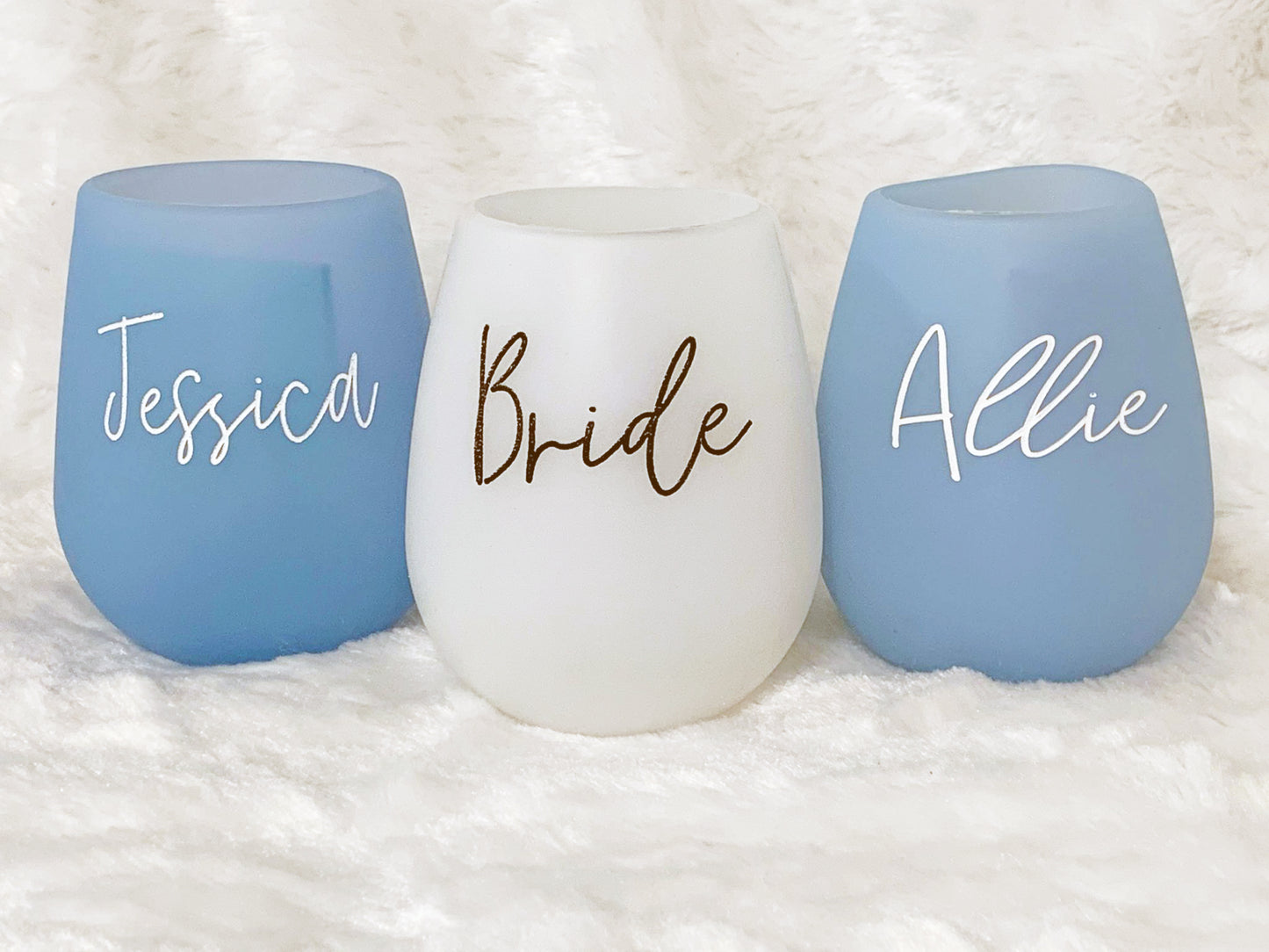 Bride Silicone Wine Glass