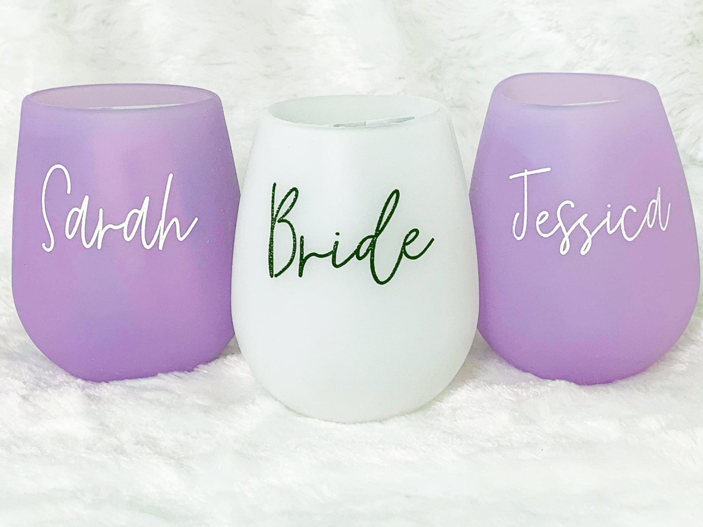 Bride Silicone Wine Glass