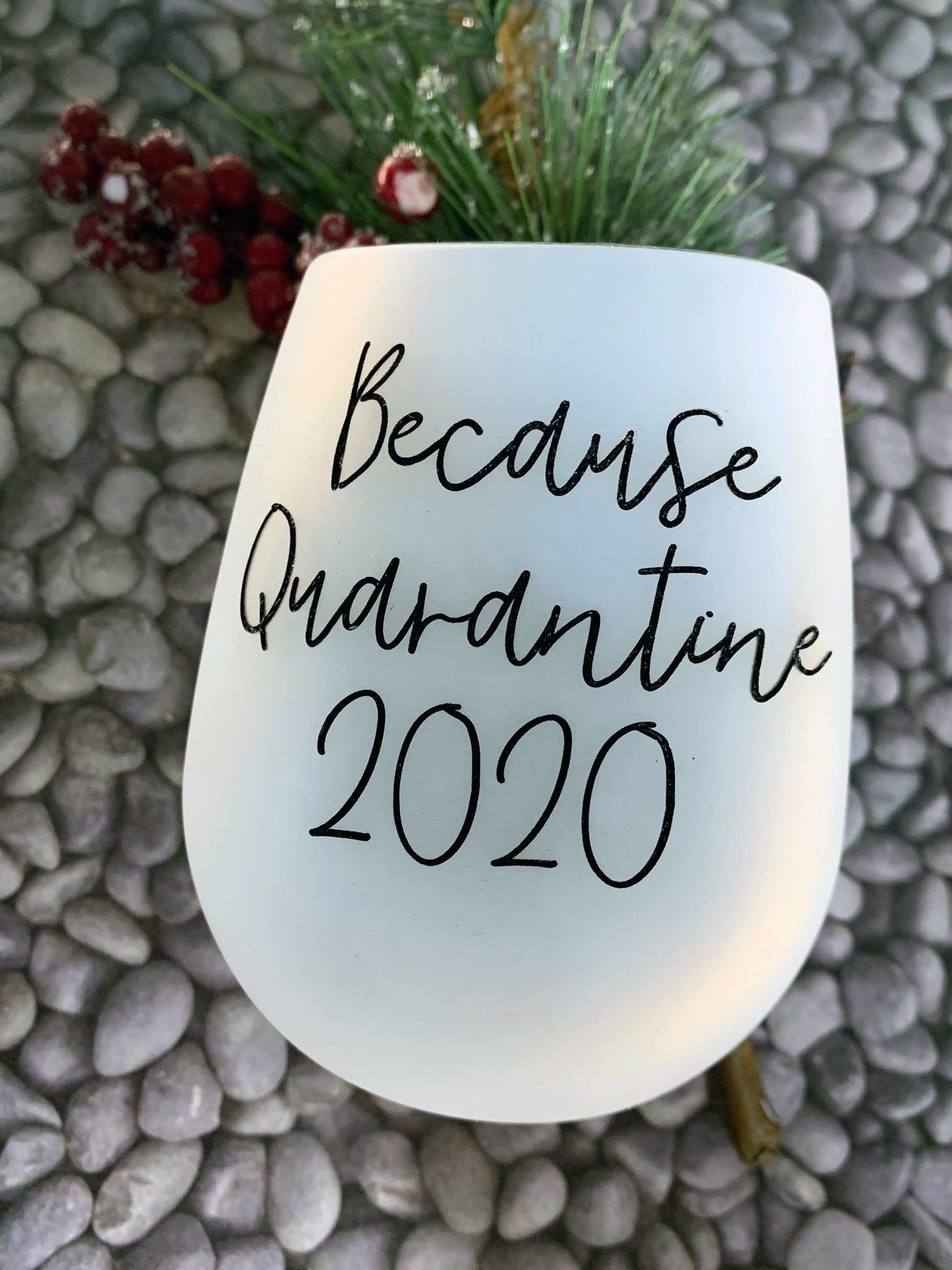 Personalized Silicone Wine Glass