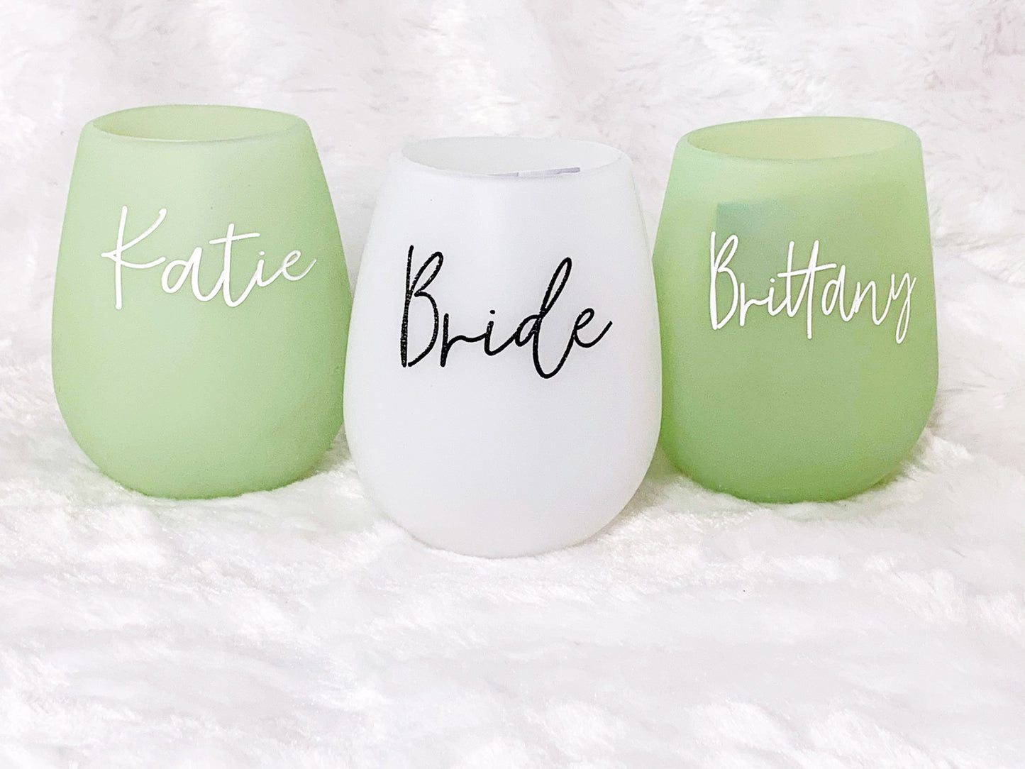 Bride Silicone Wine Glass
