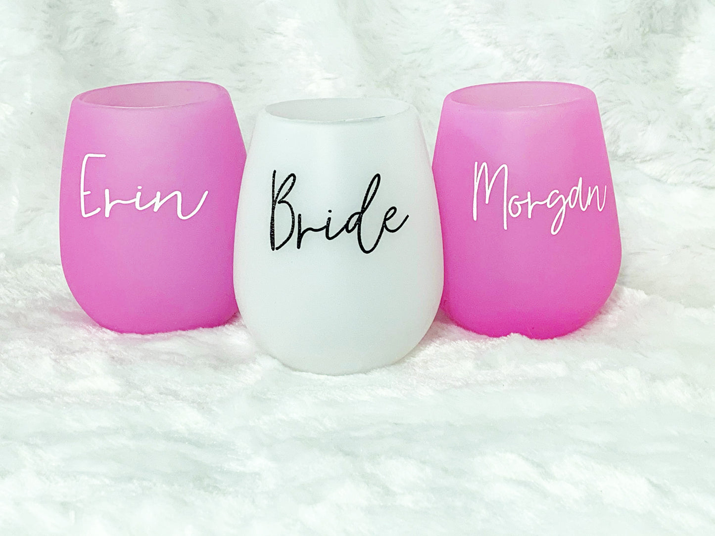Bride Silicone Wine Glass