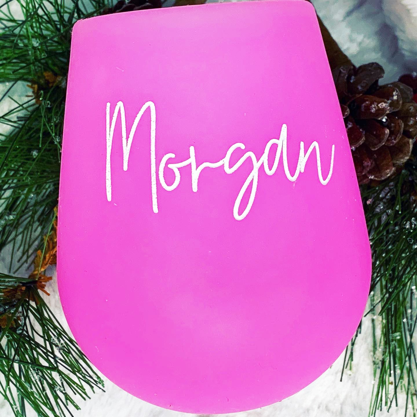 Personalized Silicone Wine Glass