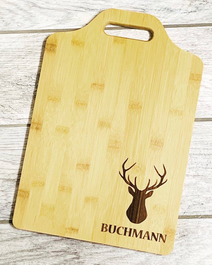 Personalized Bamboo Cutting board