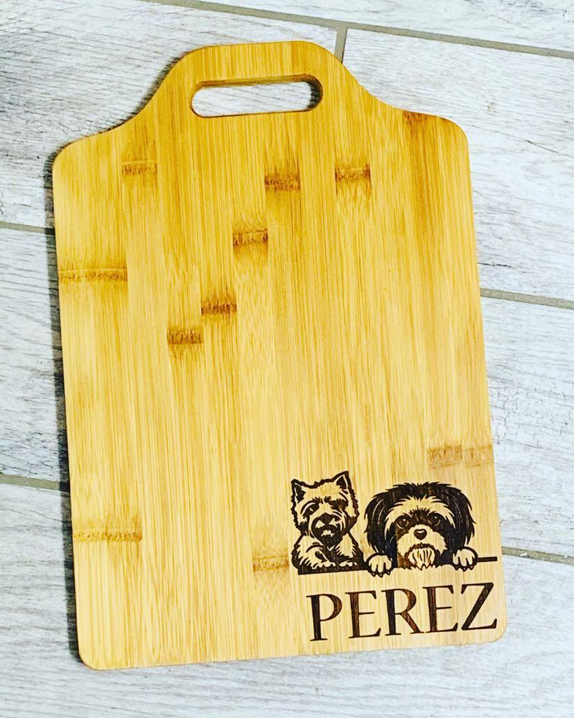 Personalized Bamboo Cutting board